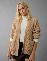 Cardigan ouvert sur le devant AE