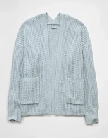 Cardigan ouvert sur le devant AE