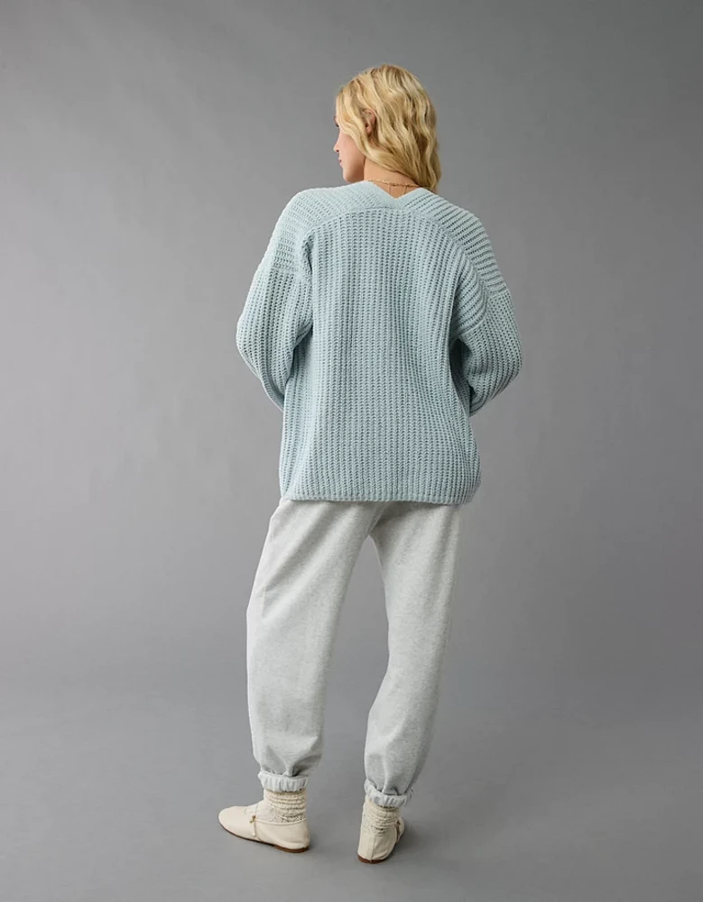 Cardigan ouvert sur le devant AE