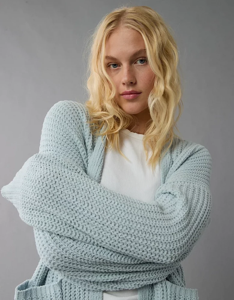 Cardigan ouvert sur le devant AE
