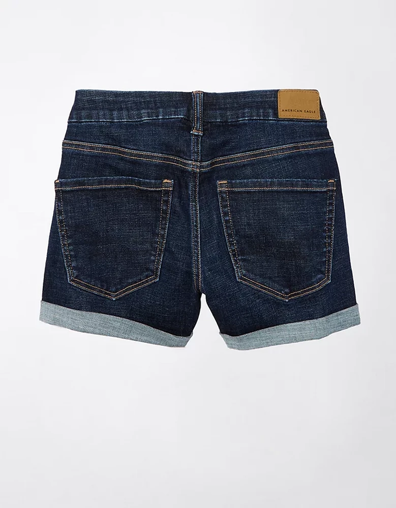 Short mi-long en denim rondeur Next Level AE