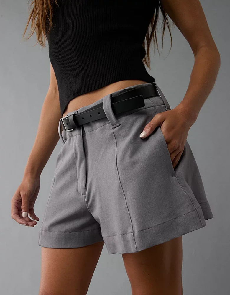 Short de style pantalon à taille haute extensible AE