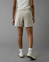AE 6" Stretch High-Waisted Pleated Trouser Short