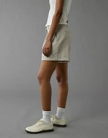 AE 6" Stretch High-Waisted Pleated Trouser Short