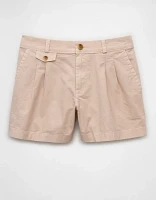 Short de style pantalon à taille haute extensible chic AE