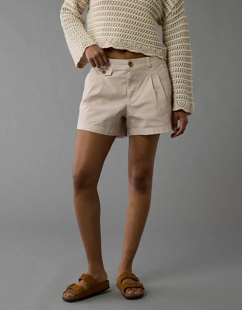 Short de style pantalon à taille haute extensible chic AE