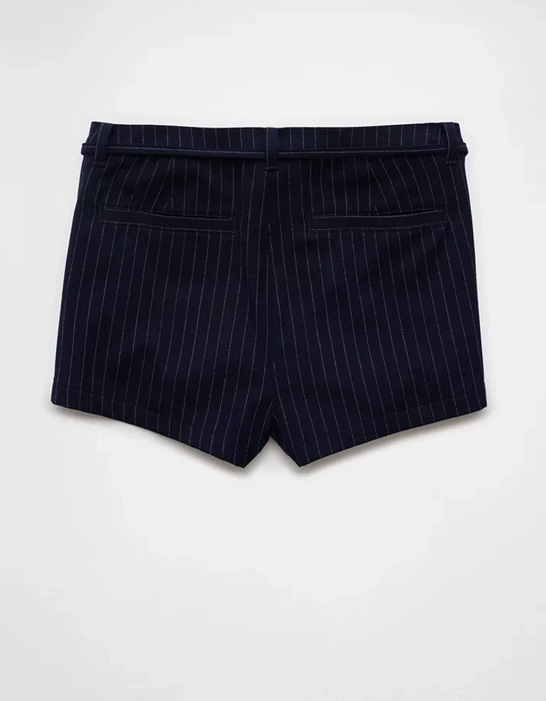 Mini short à taille basse extensible AE