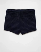 Mini short à taille basse extensible AE