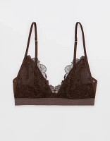 Show Off Embroidery Triangle Bralette