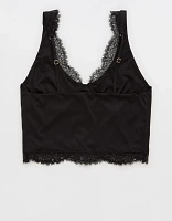 Show Off Shine Lace Corset Bra Top