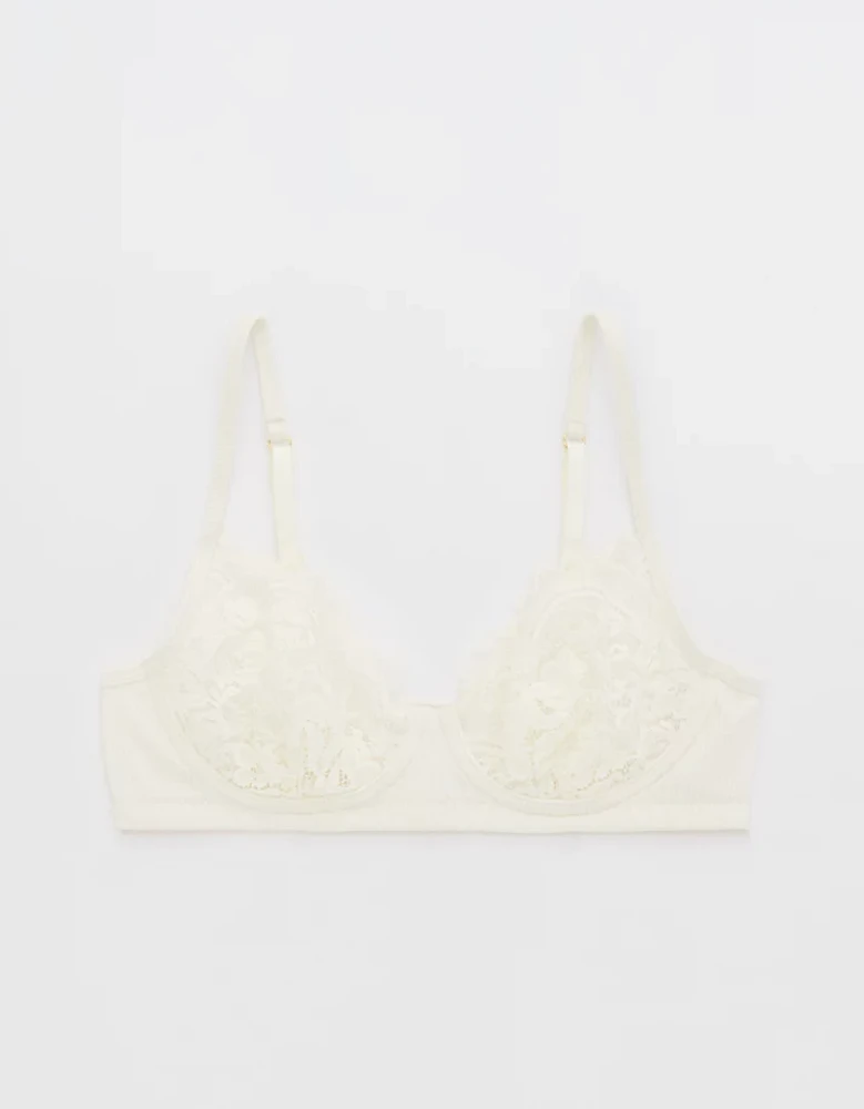 Show Off Enchanted Lace Rib Wireless Bralette