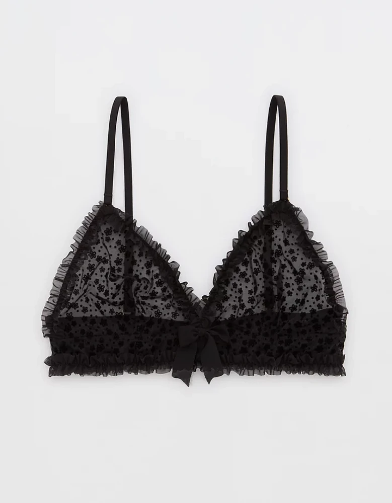 Show Off Ruffle Triangle Bralette