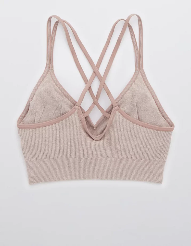 Aerie Seamless Strappy Padded Bralette