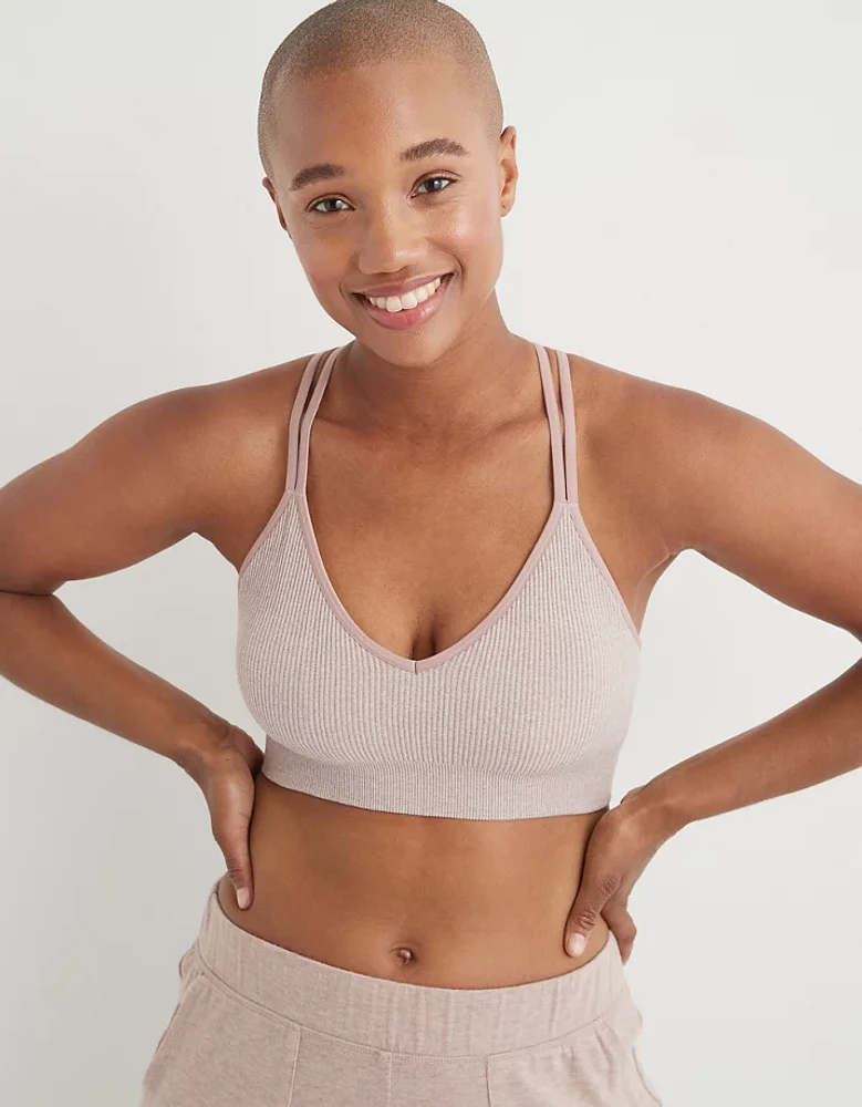 Aerie Seamless Strappy Padded Bralette