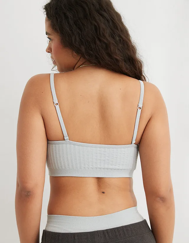 Aerie Superchill Seamless Ribbed Scoop Bralette