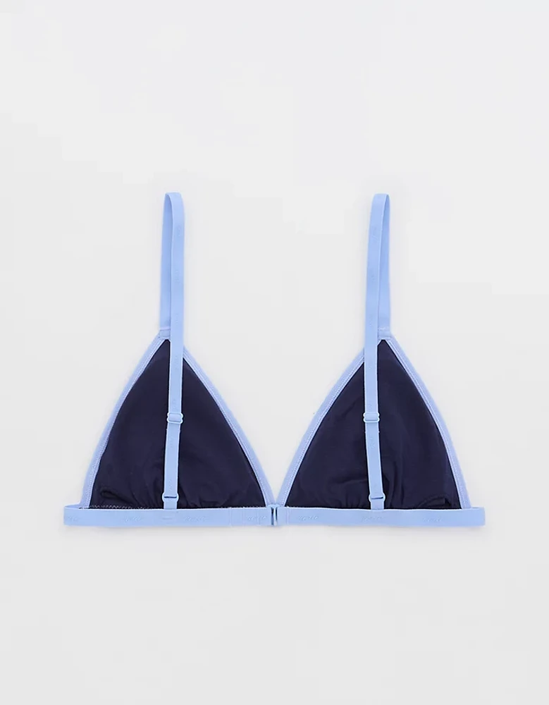 Superchill Cotton Padded Triangle Bralette