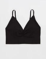 Superchill Seamless Mix Ruched Bralette