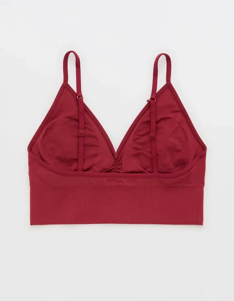 Superchill Seamless Mix Ruched Bralette