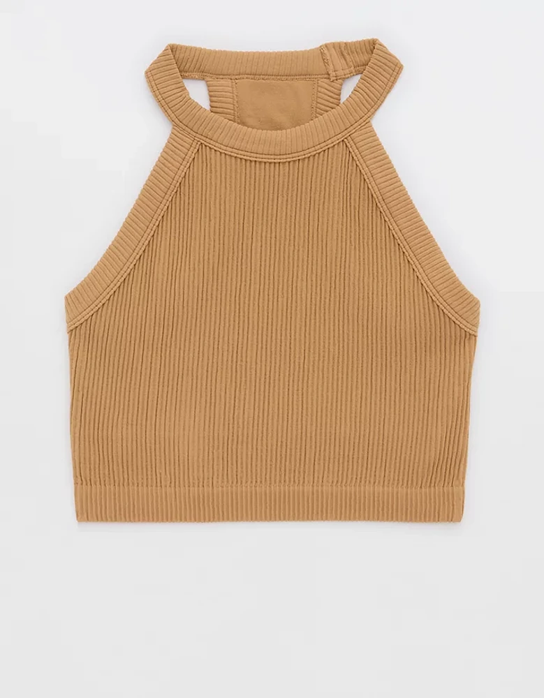 Superchill Seamless High Neck Bra Top