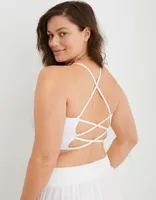 Superchill Seamless Strappy Back Bra Top