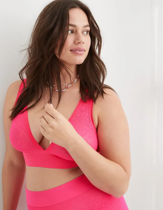 Aerie Bra Pink Size 34 C - $6 (88% Off Retail) - From Mai