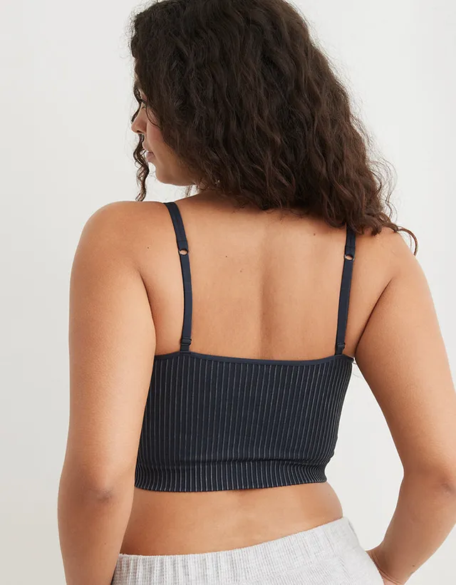 Aerie Superchill Seamless Ribbed Bra Top