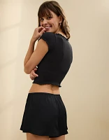Superchill Seamless Ruffle Bra Top