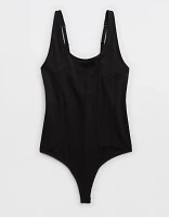 Superchill Seamless Rib Scoop Bodysuit