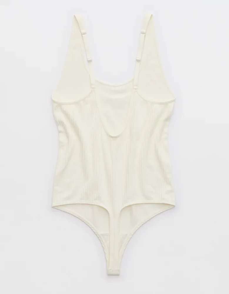 Superchill Seamless Rib Scoop Bodysuit