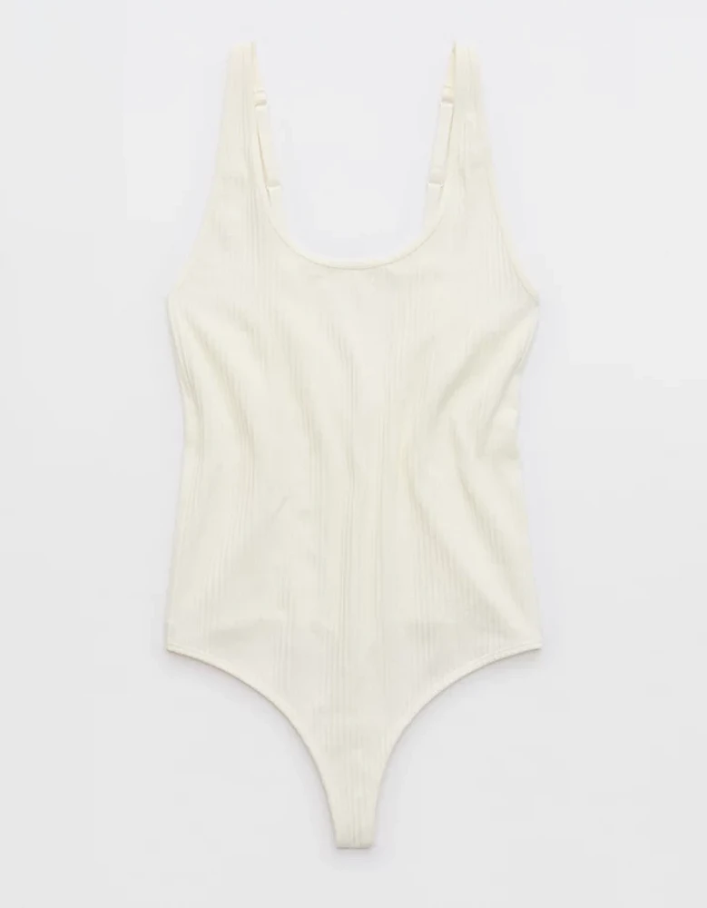 Superchill Seamless Rib Scoop Bodysuit