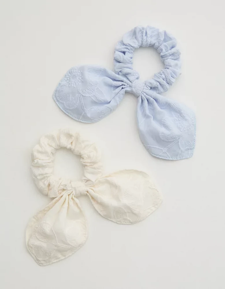 Aerie Bow Scrunchie 2-Pack