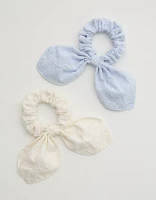 Aerie Bow Scrunchie 2-Pack