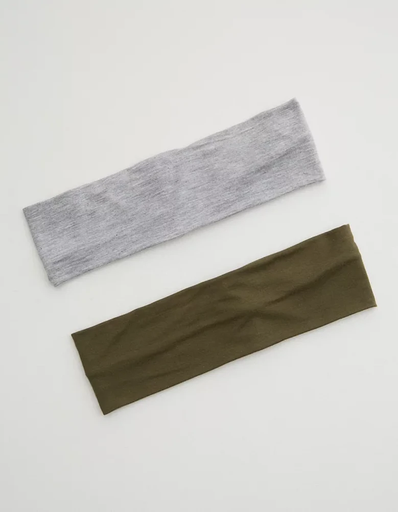 Aerie Jersey Headband 2-Pack