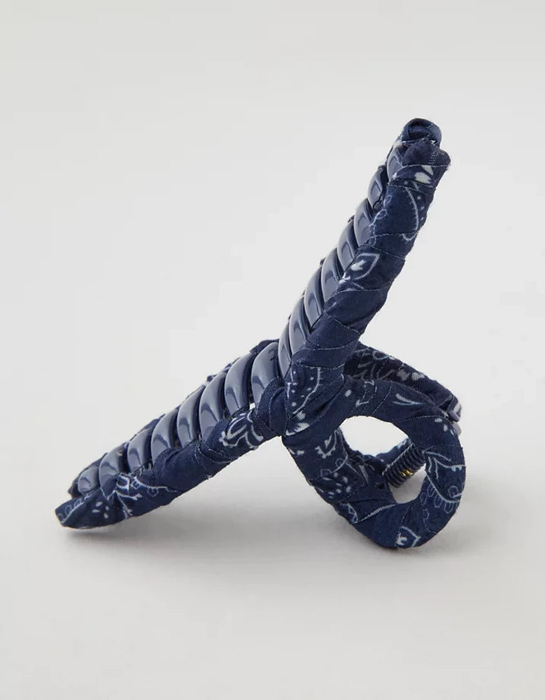 Aerie Fabric Wrapped Hair Clip
