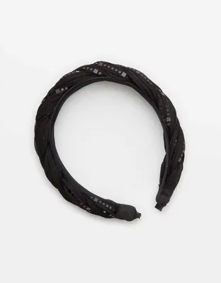 Aerie Metallic Braided Headband
