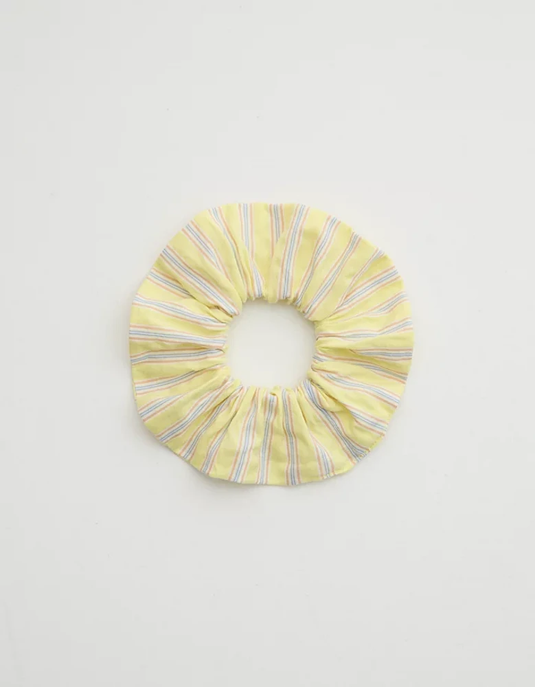 Aerie Seersucker Scrunchie