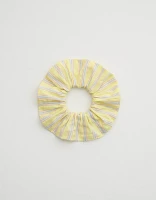 Aerie Seersucker Scrunchie