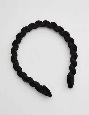 Aerie Velvet Twist Headband