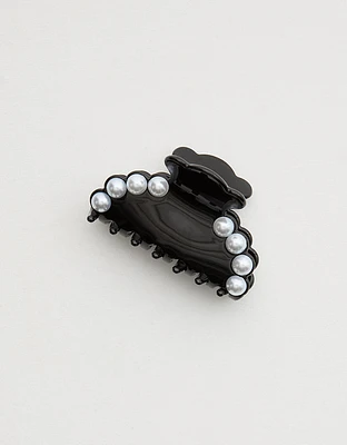 Aerie Pearl Embellished Claw Clip