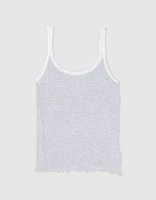 Aerie Real Soft® Lace Trim Tank