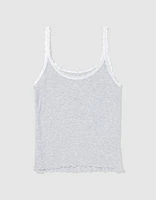 Aerie Real Soft® Lace Trim Tank