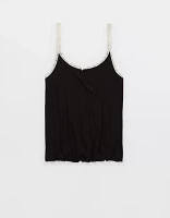 Aerie Real Soft® Lace Trim Tank