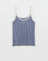 Aerie Real Soft® Lace Trim Tank