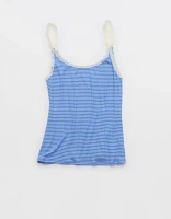 Aerie Real Soft® Lace Trim Tank