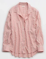 Aerie Off-Duty Seersucker Shirt