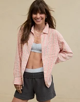 Aerie Off-Duty Seersucker Shirt