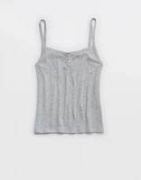 Aerie Off-Duty Pointelle Tank Top