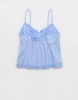 Aerie Off-Duty Poplin Tank Top