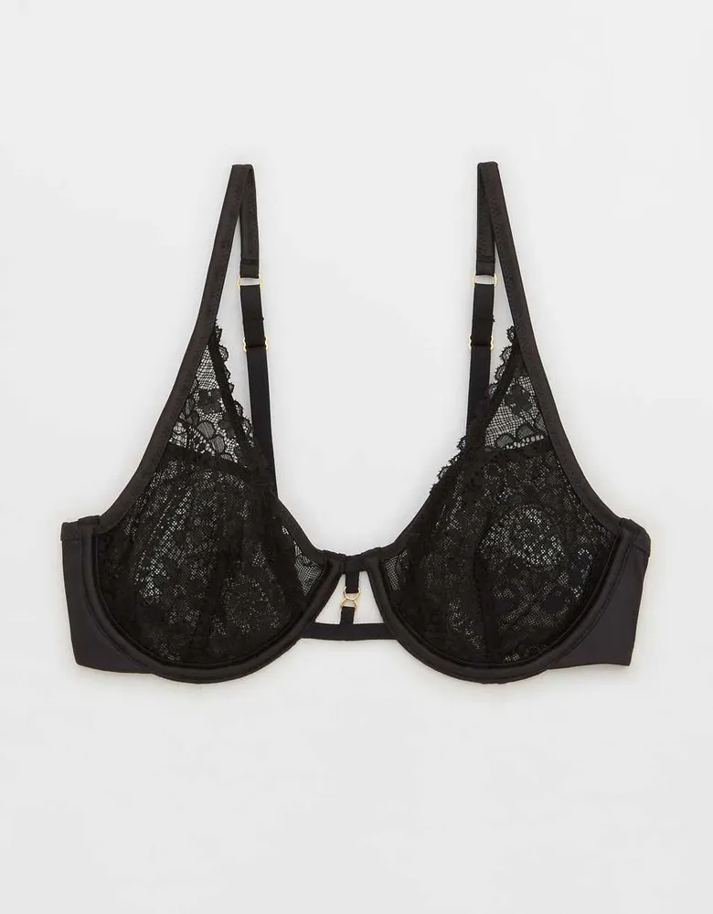 Aerie Real Power Paisley Lace Unlined Bra