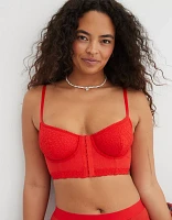 Show Off Cozy Rib Unlined Corset Bra